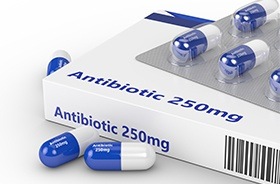 Antibiotic pill packs