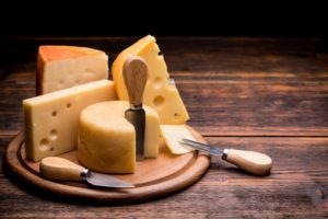 Hard cheeses, source of K2 to promote jawbone density